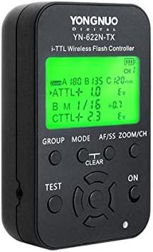 Controlador YONGNUO YN622N TX TTL para NIKON