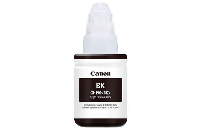 Tinta Canon GI-190 negra