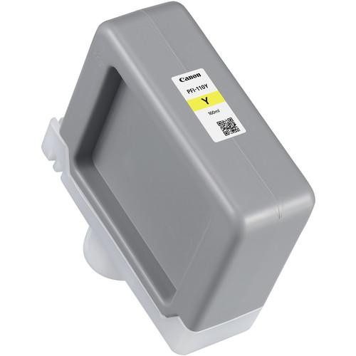 Tanque de tinta pigmentado Canon PFI-110 Y 160ml